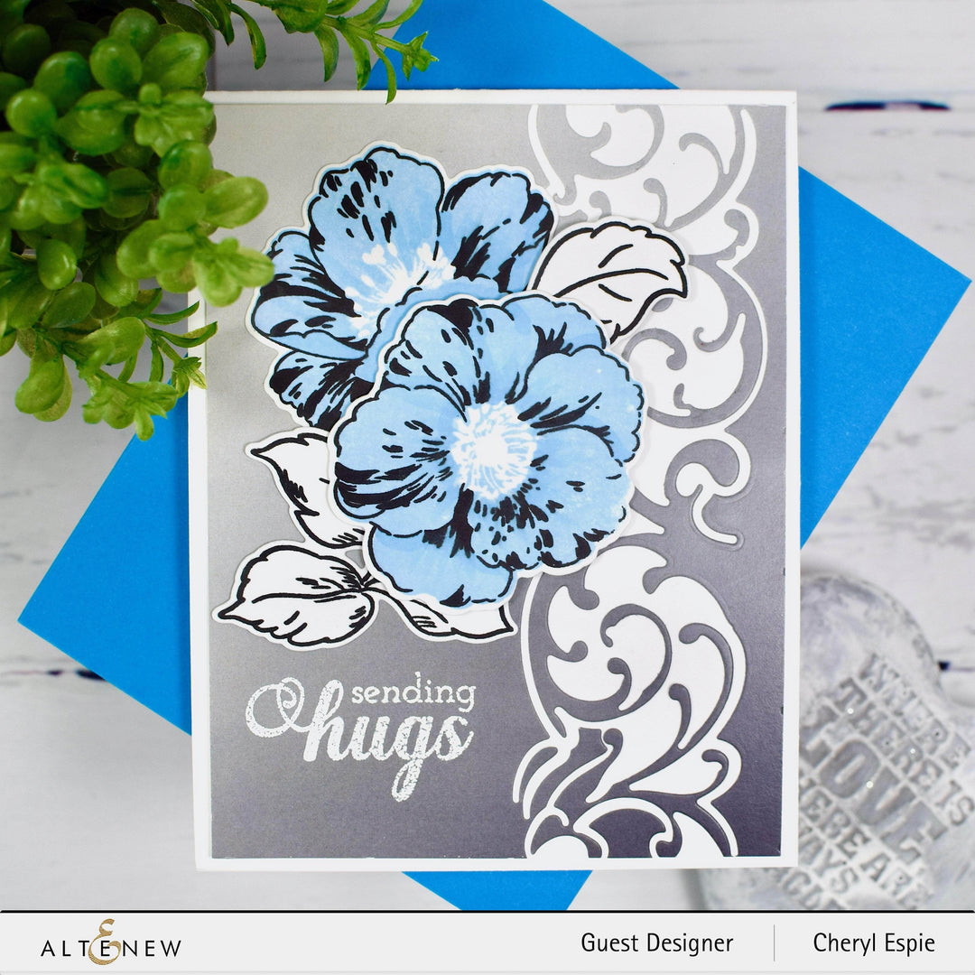 Photocentric Clear Stamps Queen Anemone Stamp Set