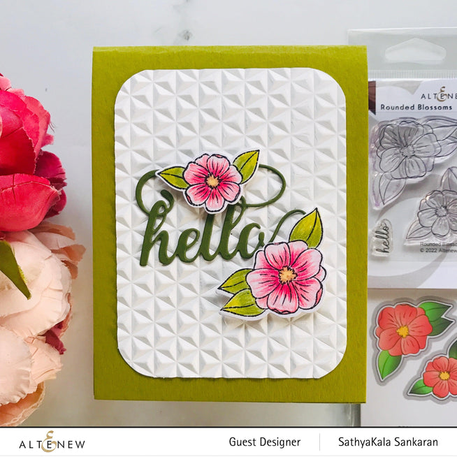 Photocentric Clear Stamps Rounded Blossoms Stamp Set