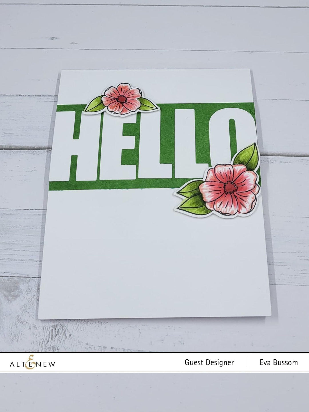 Photocentric Clear Stamps Rounded Blossoms Stamp Set