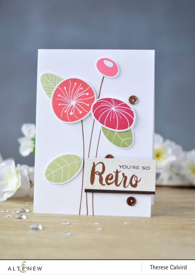 Photocentric Clear Stamps Simple Flowers Stamp Set