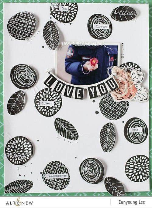 Photocentric Clear Stamps Simple Flowers Stamp Set