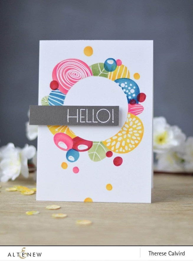 Photocentric Clear Stamps Simple Flowers Stamp Set