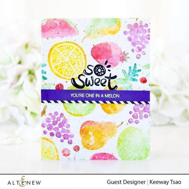 Photocentric Clear Stamps Simple Fruits Stamp Set