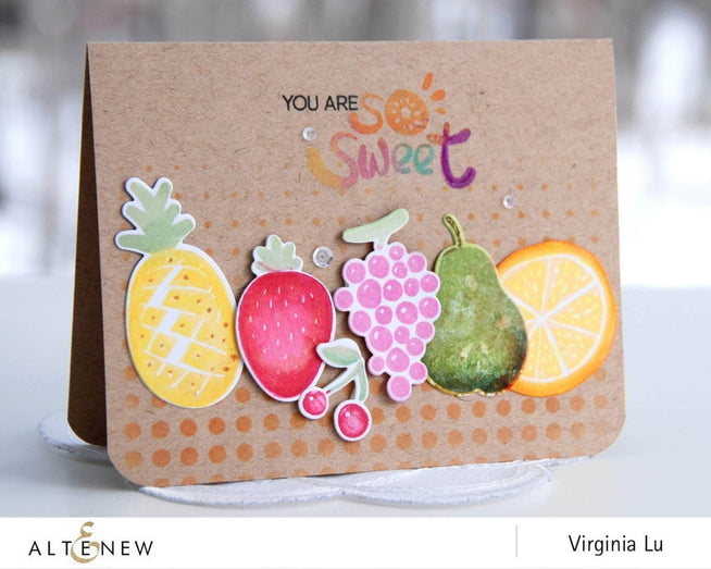 Photocentric Clear Stamps Simple Fruits Stamp Set