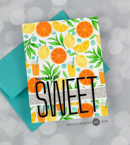 PMA Industries, Inc. Clear Stamps Sincere Sentiments Stamp Set