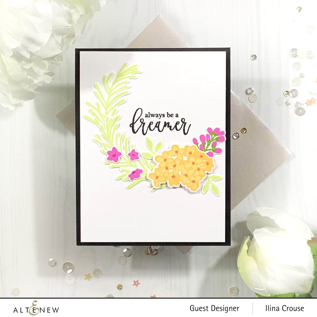 Photocentric Clear Stamps Sophisticated Wreath Stamp Set