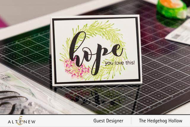 Photocentric Clear Stamps Sophisticated Wreath Stamp Set