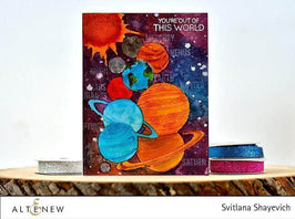 Photocentric Clear Stamps Space Travel Stamp Set