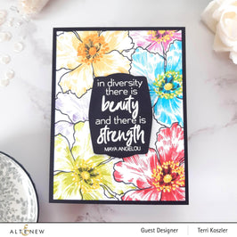 Photocentric Clear Stamps Sparkled Stamp Set