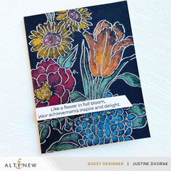 Stamp & Paint: One Happy Bouquet Stamp Set