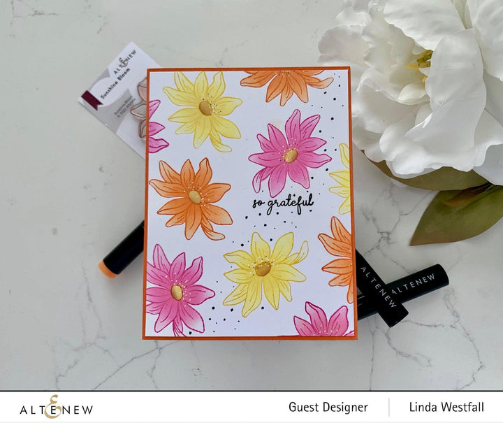 Photocentric Clear Stamps Sunshine Bloom Stamp Set