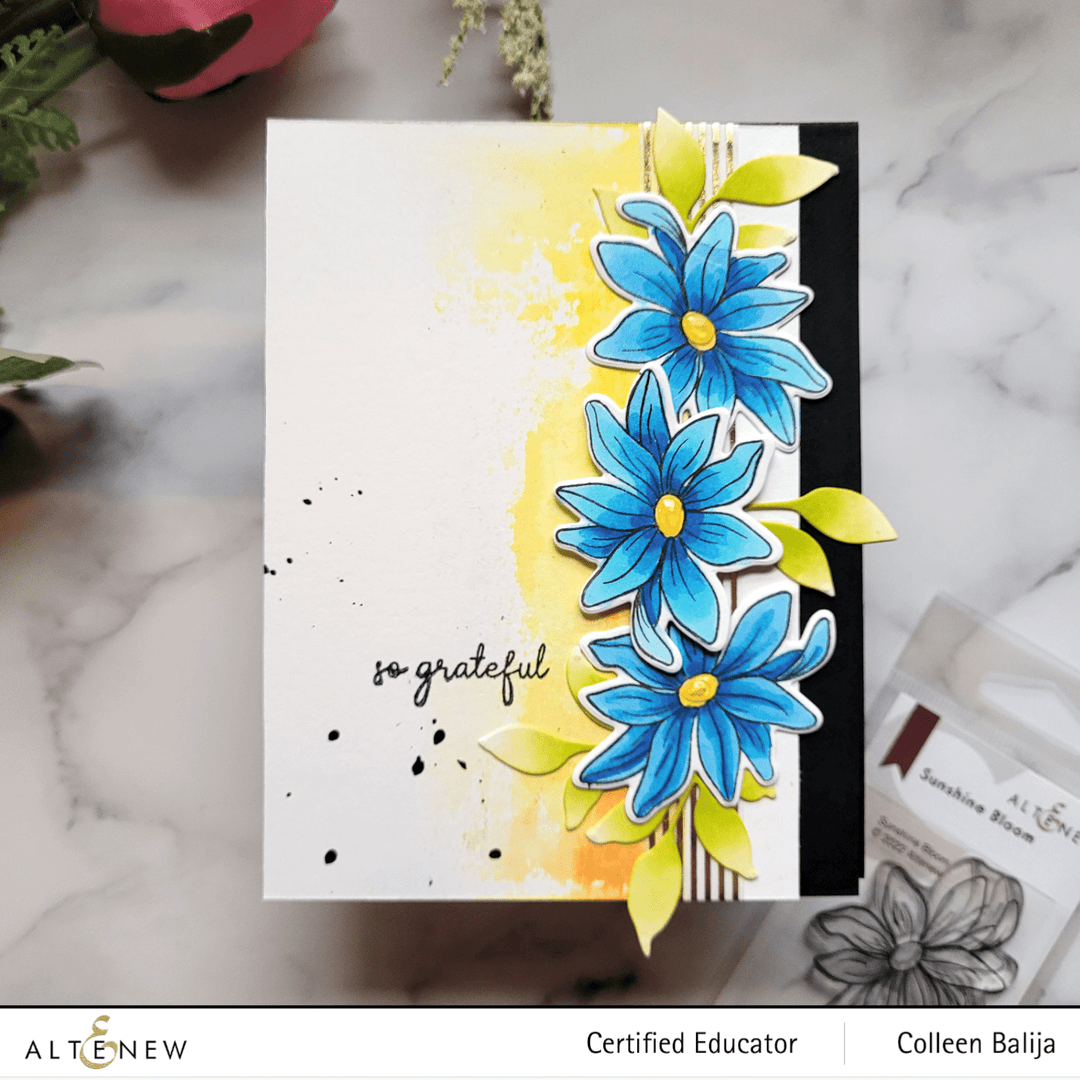 Photocentric Clear Stamps Sunshine Bloom Stamp Set