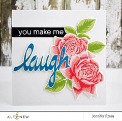 Photocentric Clear Stamps Super Script Scrapbook Stamp Set