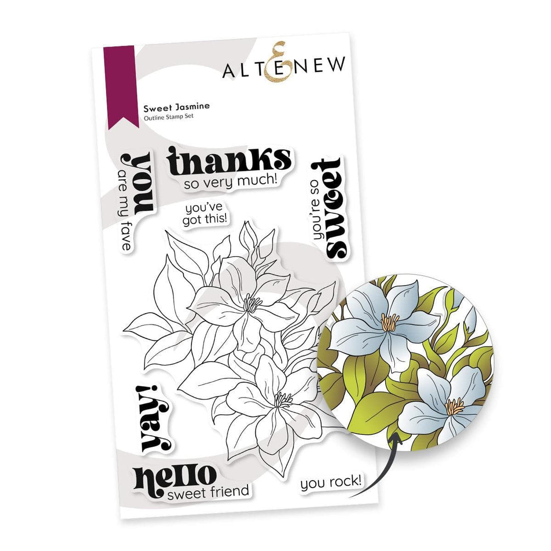 Sweet Jasmine Stamp Set