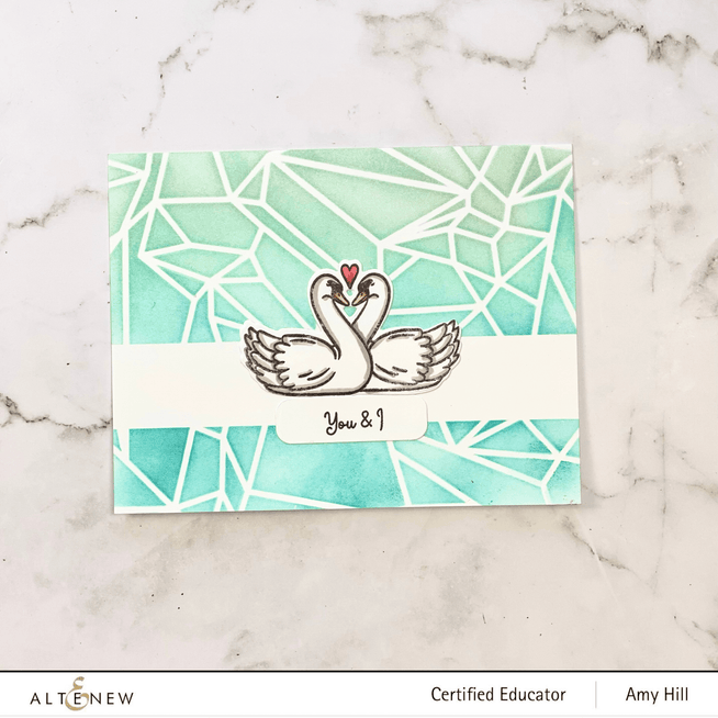 Photocentric Clear Stamps Sweet Swans Stamp Set