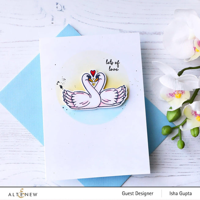 Photocentric Clear Stamps Sweet Swans Stamp Set