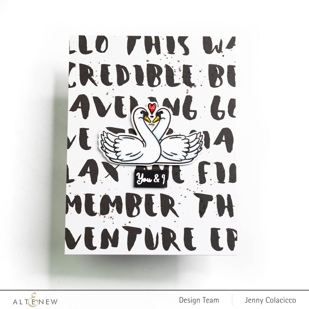 Photocentric Clear Stamps Sweet Swans Stamp Set
