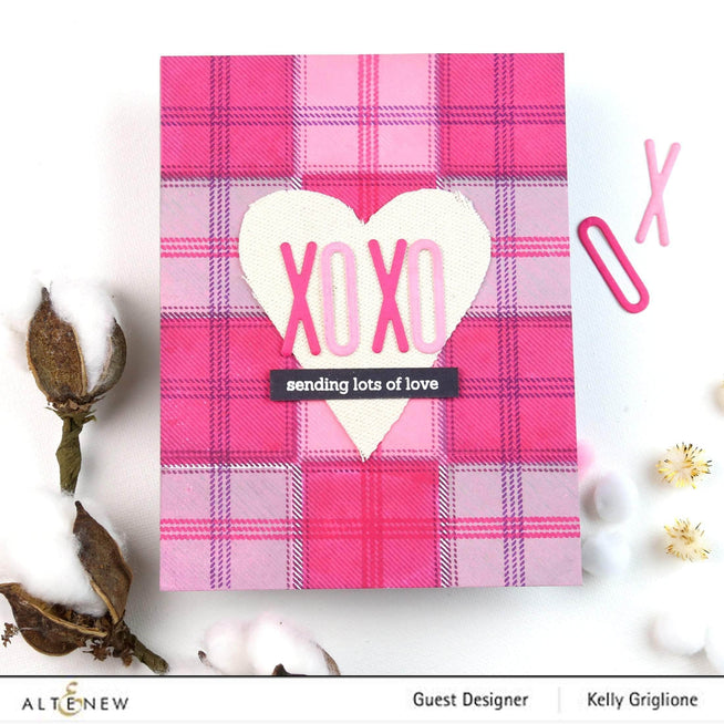 Photocentric Clear Stamps Tartan Stamp Set