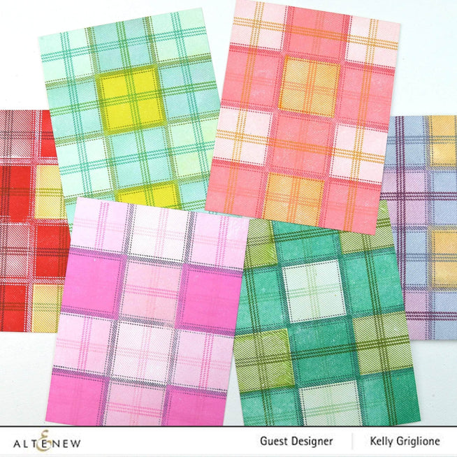Photocentric Clear Stamps Tartan Stamp Set