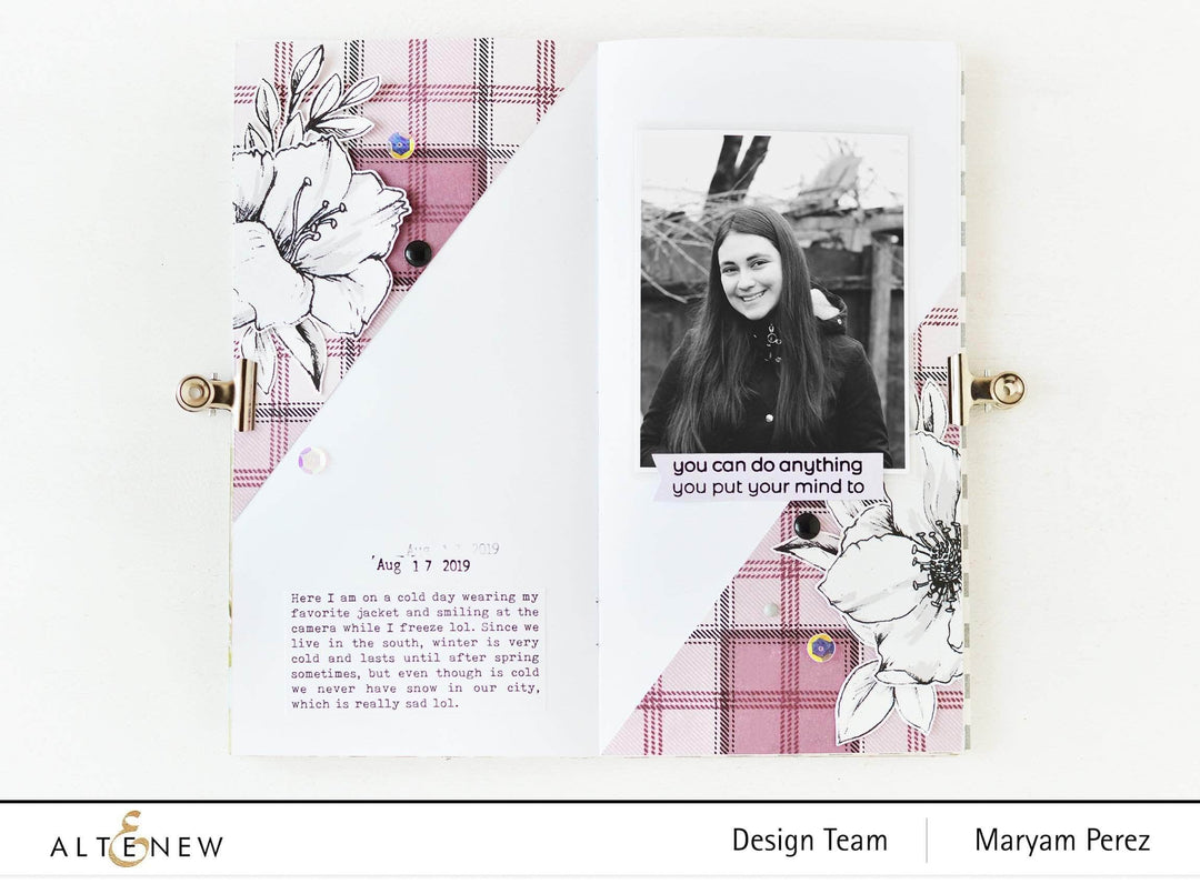 Photocentric Clear Stamps Tartan Stamp Set
