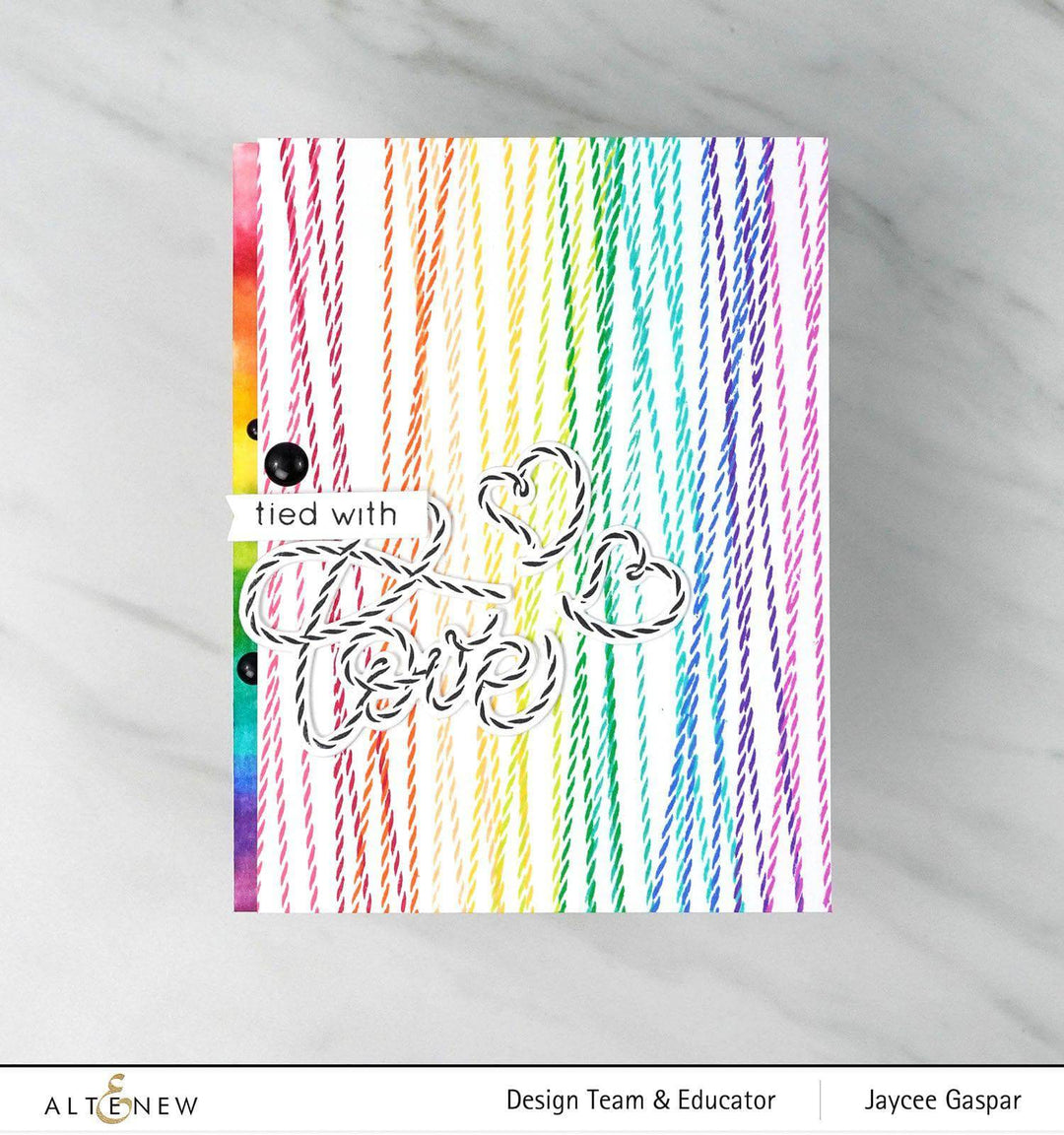 Photocentric Clear Stamps Tied with Love Stamp Set