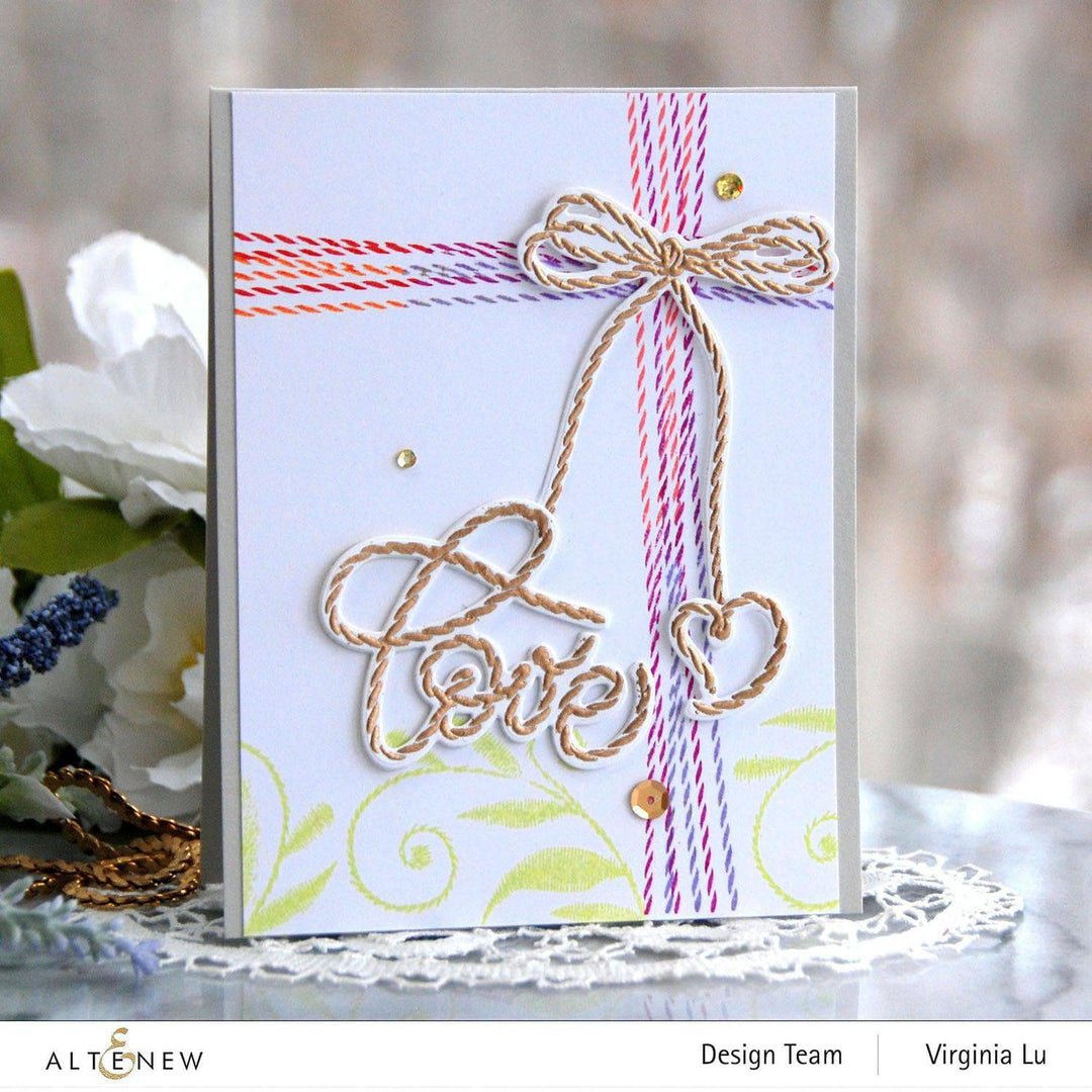 Photocentric Clear Stamps Tied with Love Stamp Set