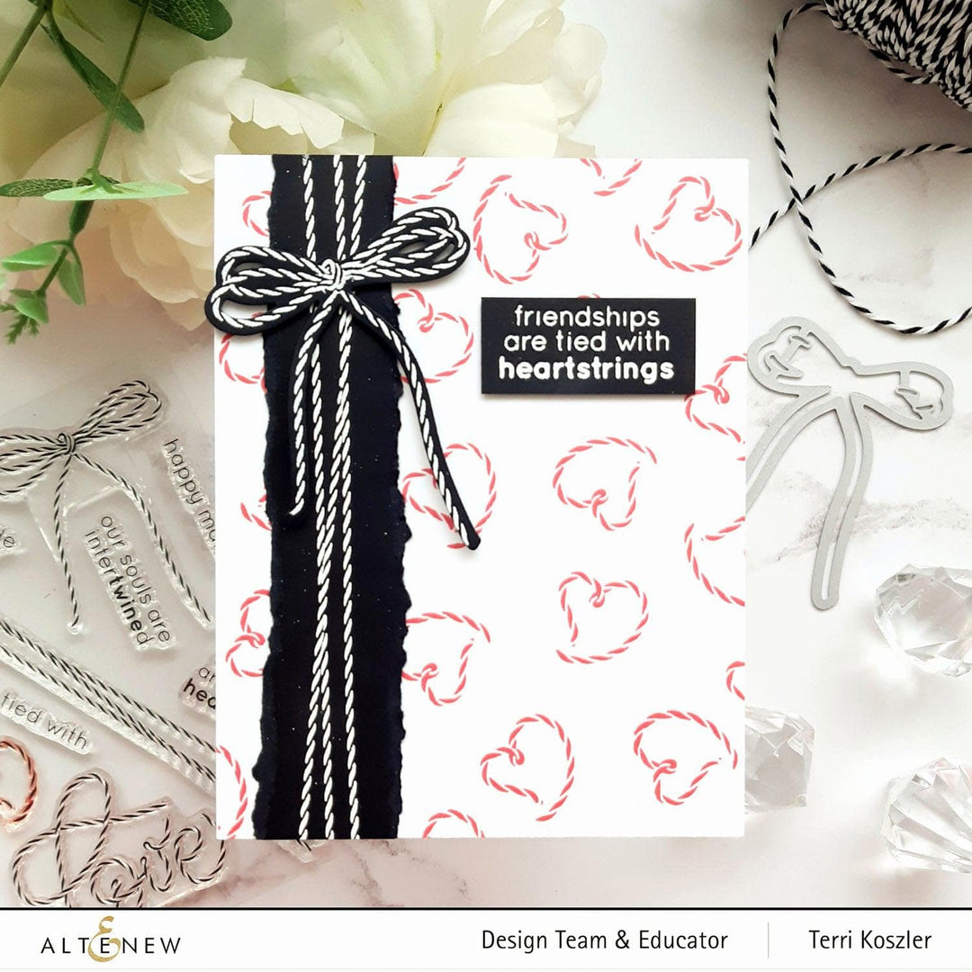 Photocentric Clear Stamps Tied with Love Stamp Set