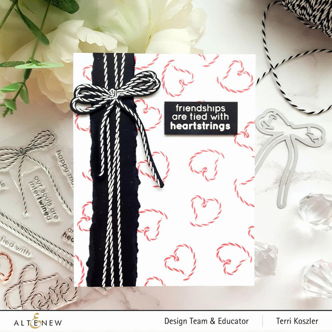 Photocentric Clear Stamps Tied with Love Stamp Set
