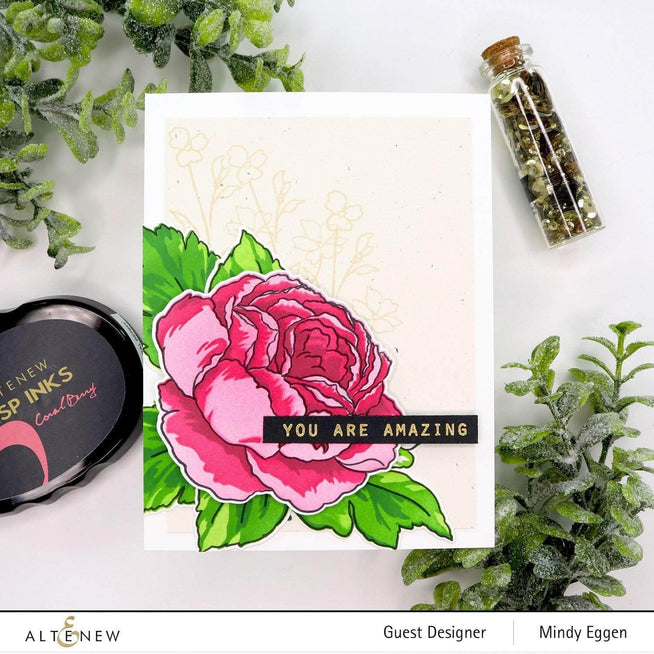 Photocentric Clear Stamps Tranquility Rose Stamp Set
