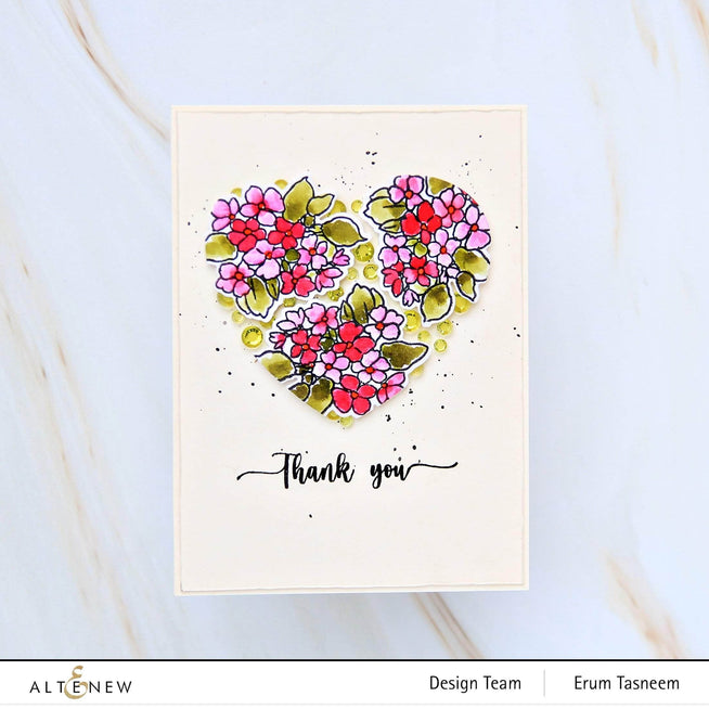 Photocentric Clear Stamps Tranquility Rose Stamp Set