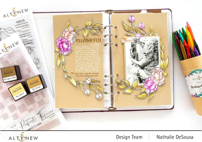 Photocentric Clear Stamps Tranquility Rose Stamp Set