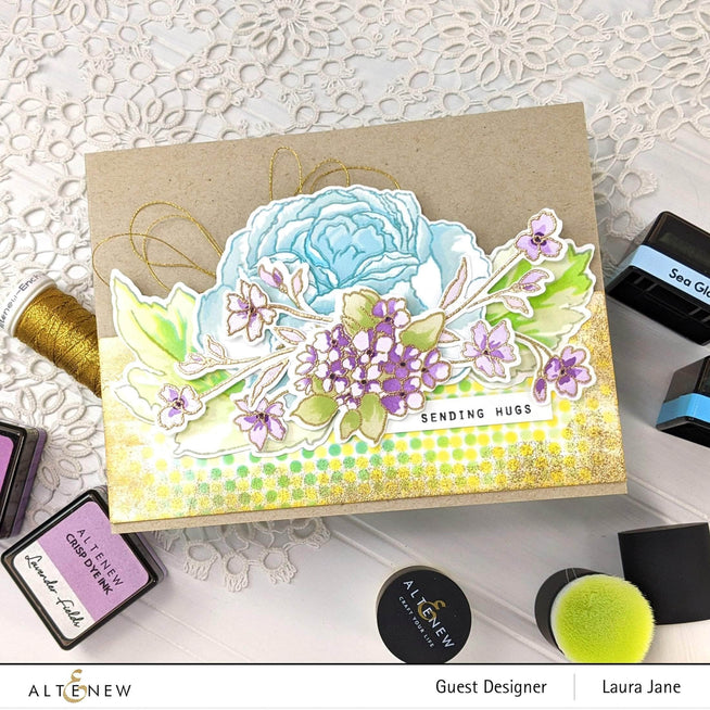 Photocentric Clear Stamps Tranquility Rose Stamp Set