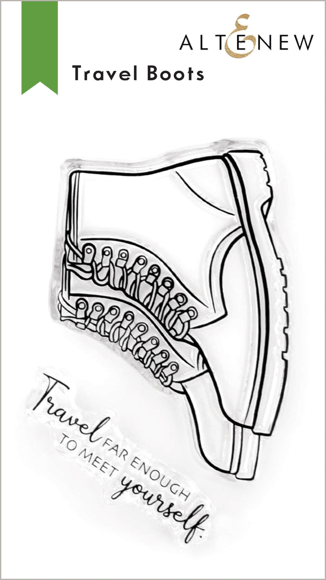 Photocentric Clear Stamps Travel Boots Stamp Set