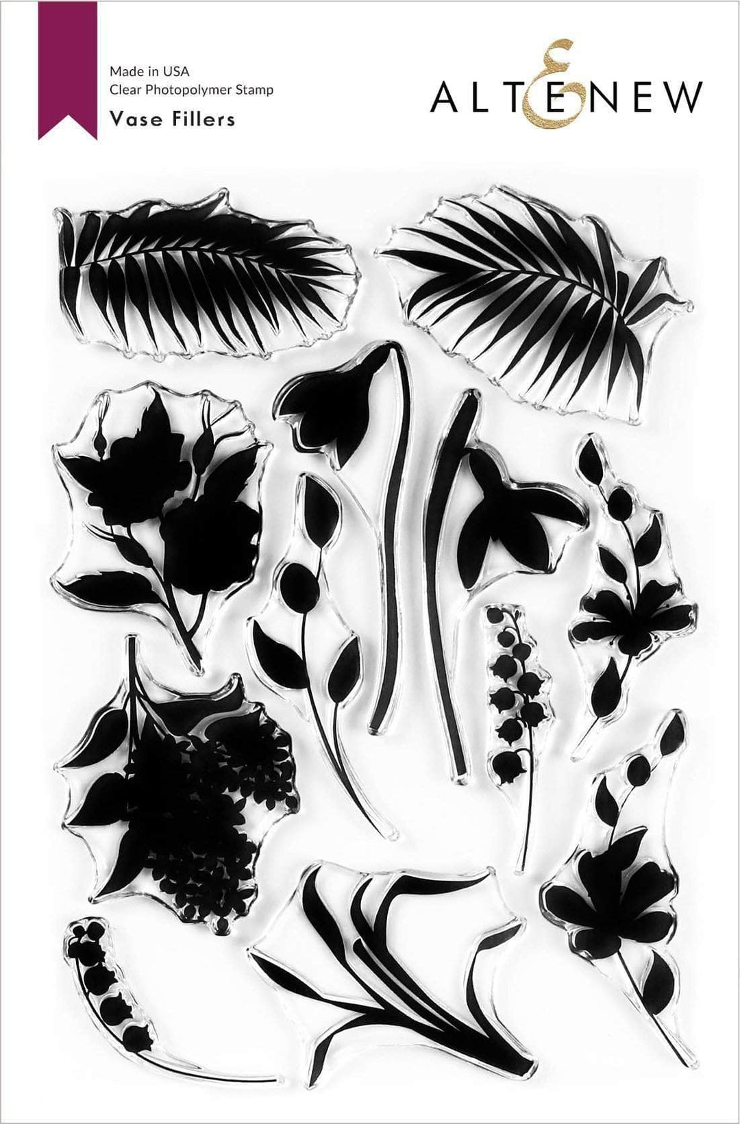 Photocentric Clear Stamps Vase Fillers Stamp Set