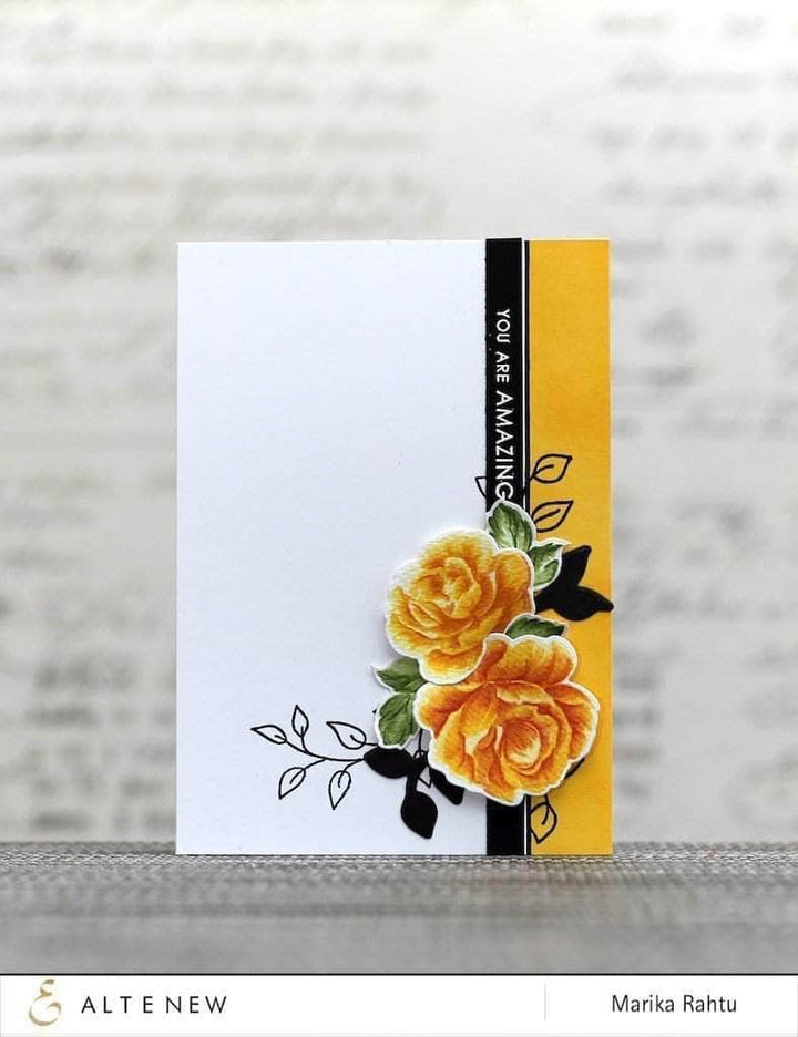 Photocentric Clear Stamps Vintage Flowers Stamp Set