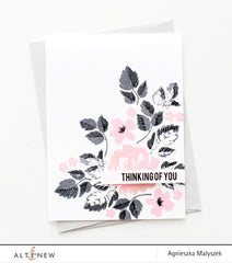 Photocentric Clear Stamps Vintage Flowers Stamp Set