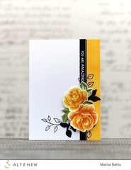 PMA Industries, Inc. Clear Stamps Vintage Roses Stamp Set