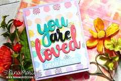 Photocentric Clear Stamps Watercolor Dots Stamp Set
