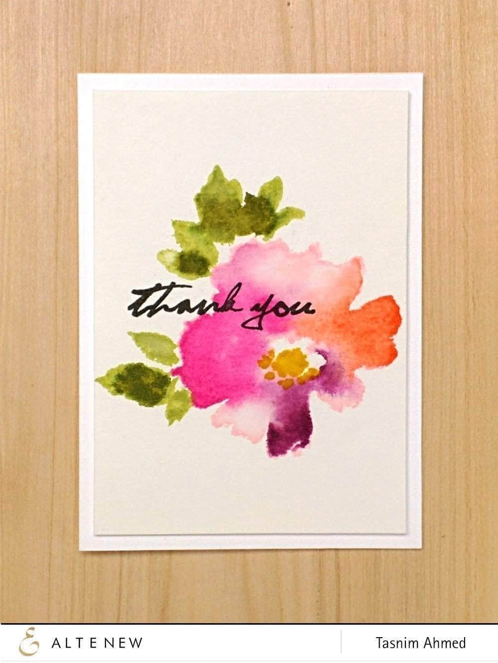 Photocentric Clear Stamps Watercolor Wonders Stamp Set