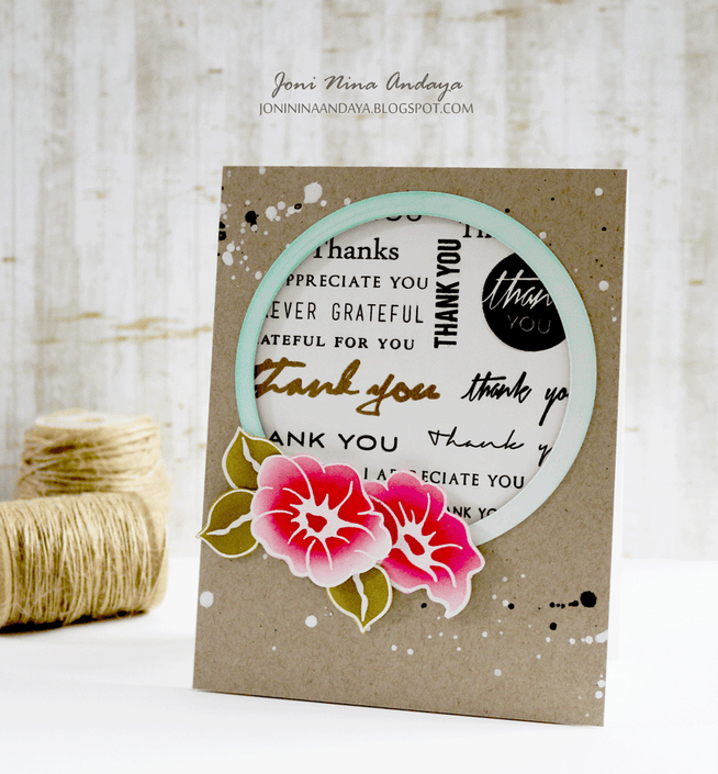 Photocentric Clear Stamps Whimsical Flowers Stamp Set