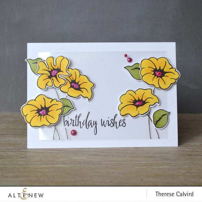 Whimsical Flowers Stamp Set