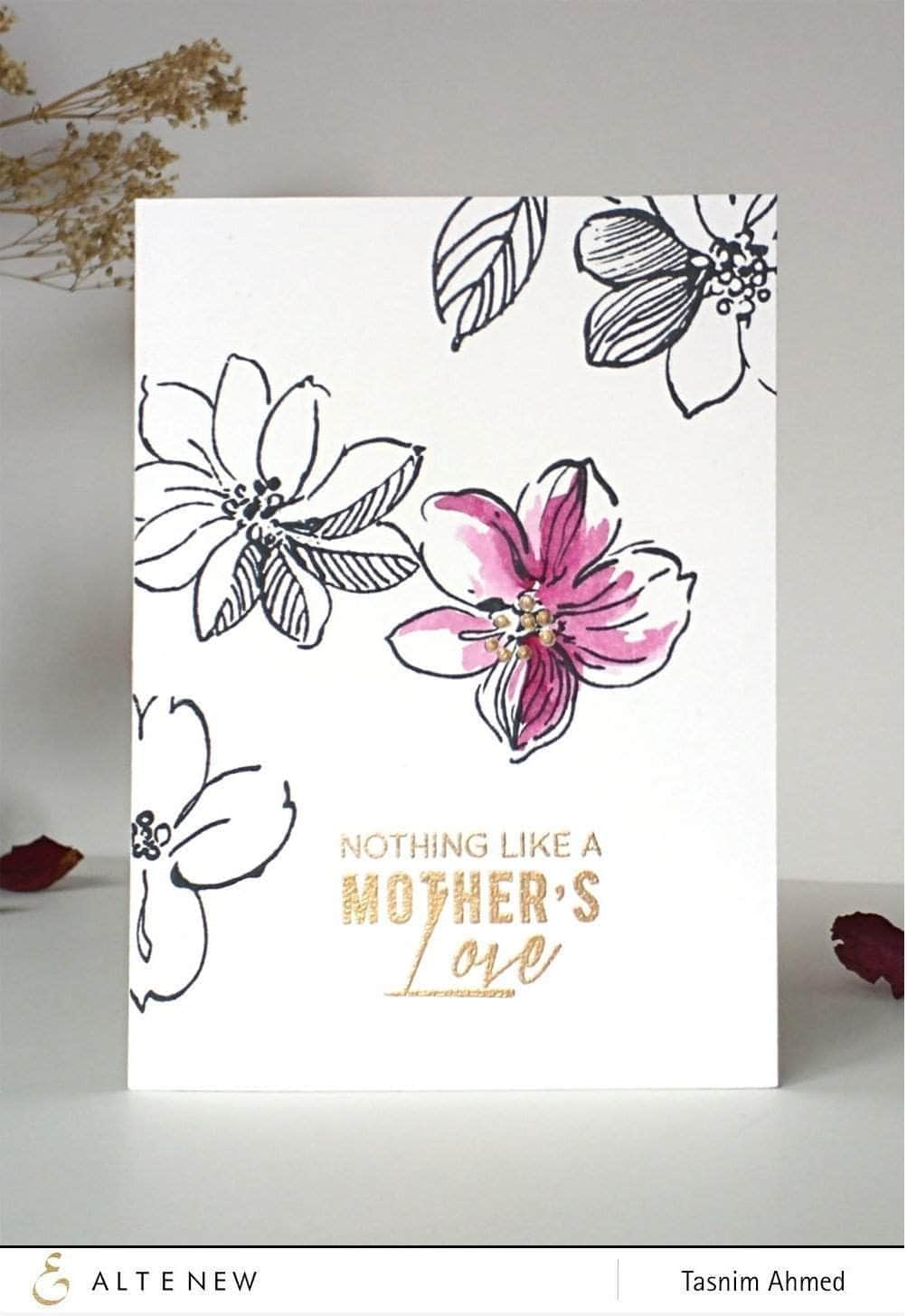 Photocentric Clear Stamps Wild Hibiscus Stamp Set