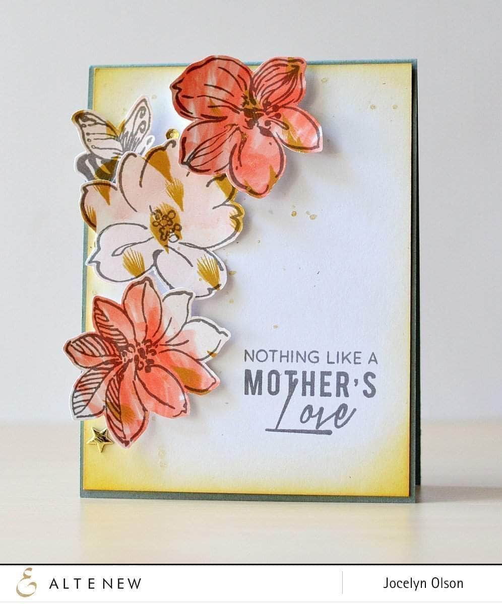 Photocentric Clear Stamps Wild Hibiscus Stamp Set