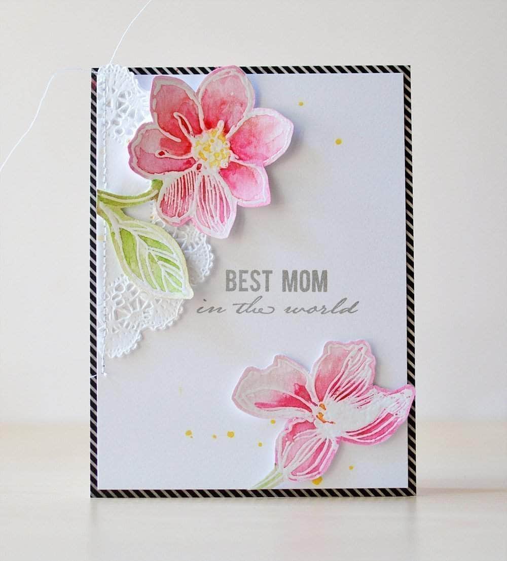 Photocentric Clear Stamps Wild Hibiscus Stamp Set