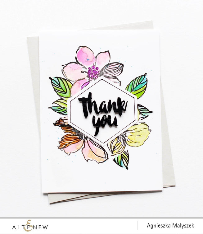 Photocentric Clear Stamps Wild Hibiscus Stamp Set