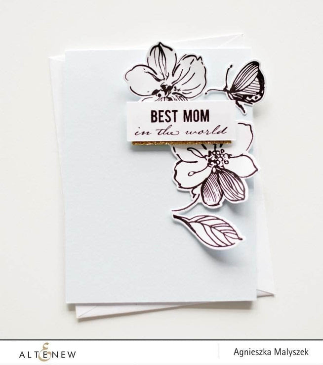 Photocentric Clear Stamps Wild Hibiscus Stamp Set
