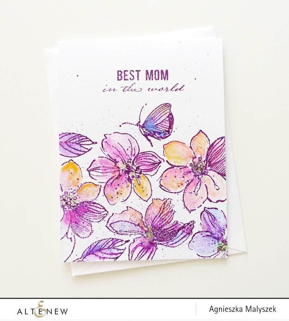 Photocentric Clear Stamps Wild Hibiscus Stamp Set