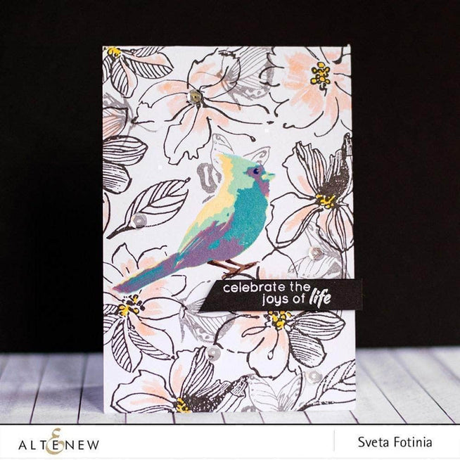 Photocentric Clear Stamps Wild Hibiscus Stamp Set