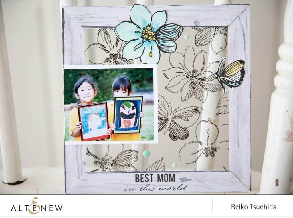 Photocentric Clear Stamps Wild Hibiscus Stamp Set