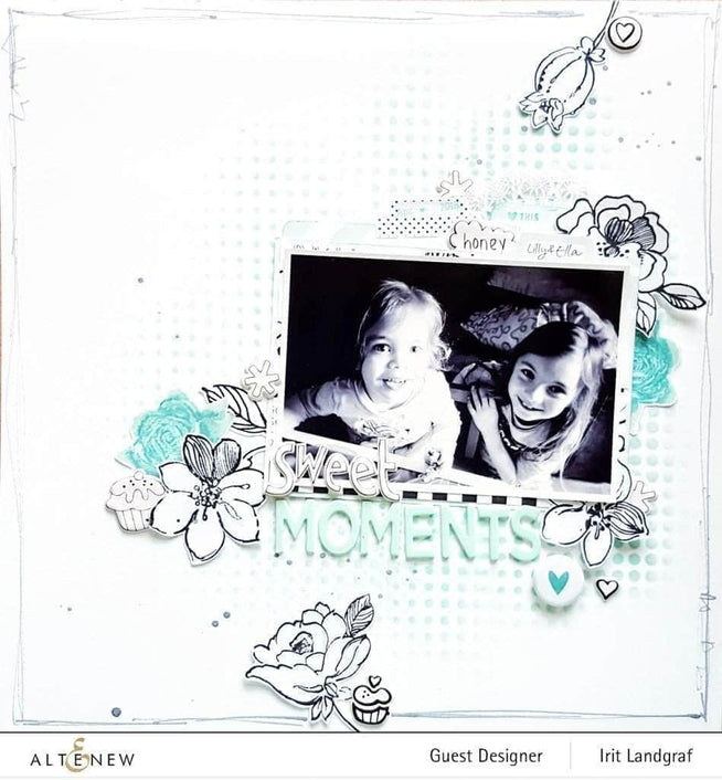 Photocentric Clear Stamps Wild Hibiscus Stamp Set